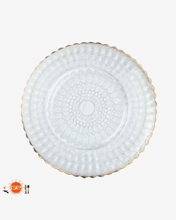Sottopiatto filo oro Helios Ø 33,5 cm